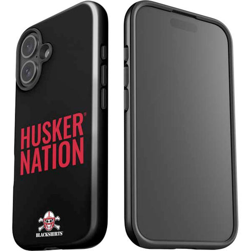 University of Nebraska Husker Nation iPhone 16 Plus Impact Case
